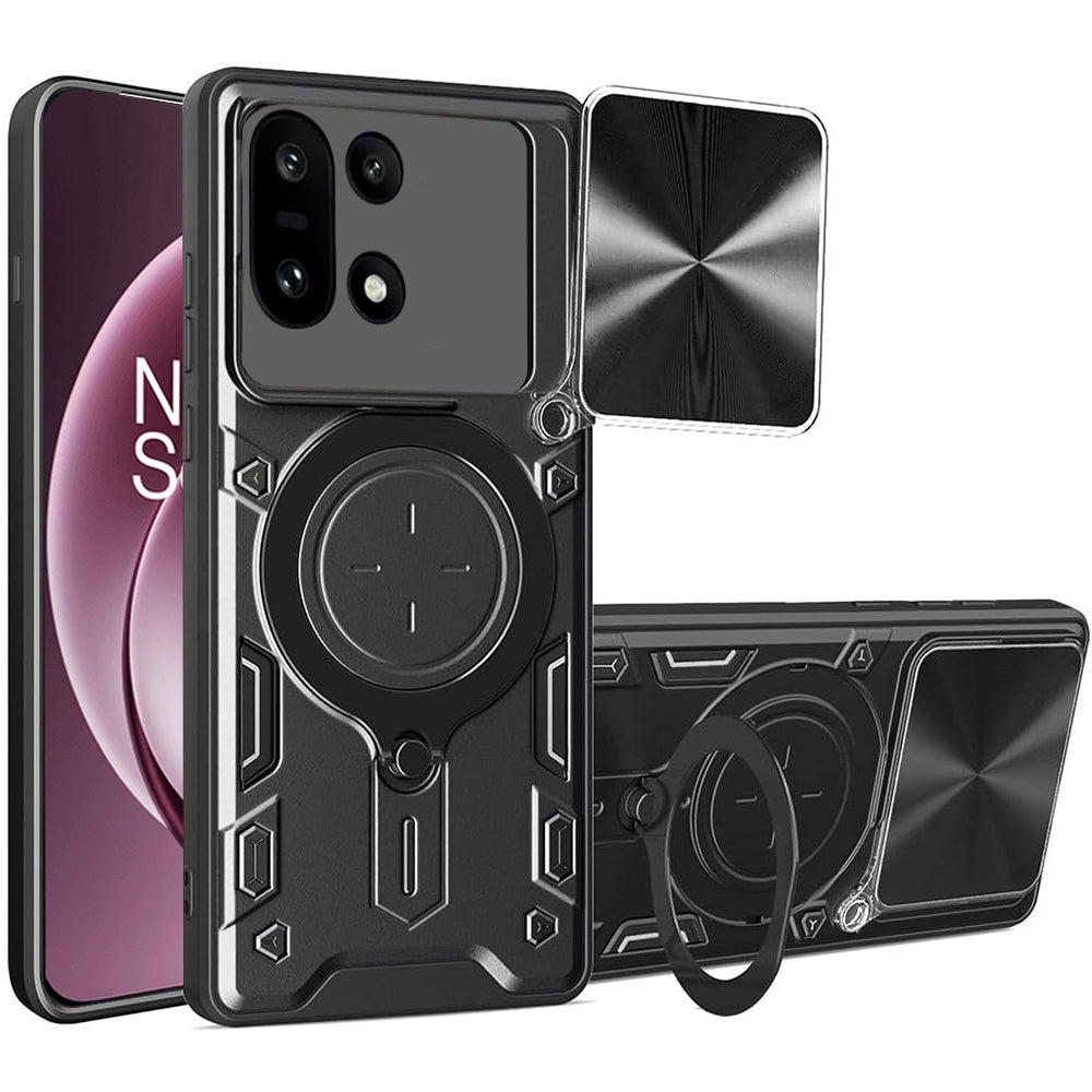 Husa pentru OnePlus 15, Techsuit, CamGuard Pro, Neagra