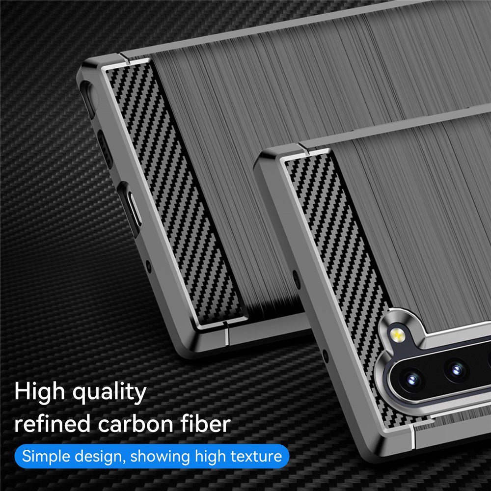 Husa pentru OnePlus 15, Techsuit, Carbon, Albastra