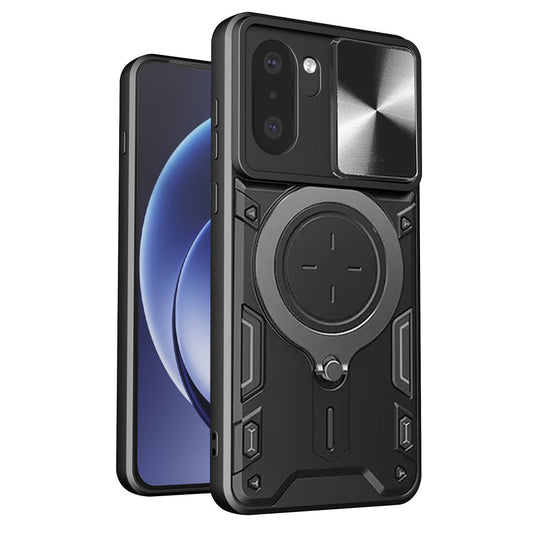 Husa pentru OnePlus 15R, Techsuit, CamGuard Pro, Neagra