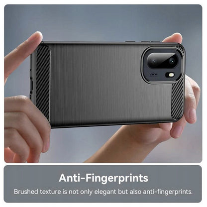 Husa pentru OnePlus 15R, Techsuit, Carbon, Neagra