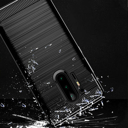 Husa pentru OnePlus 8 Pro, Techsuit, Carbon, Neagra