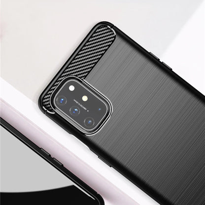 Husa pentru OnePlus 8T, Techsuit, Carbon, Neagra