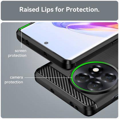 Husa pentru OnePlus Ace 2 / 11R, Techsuit, Carbon, Neagra