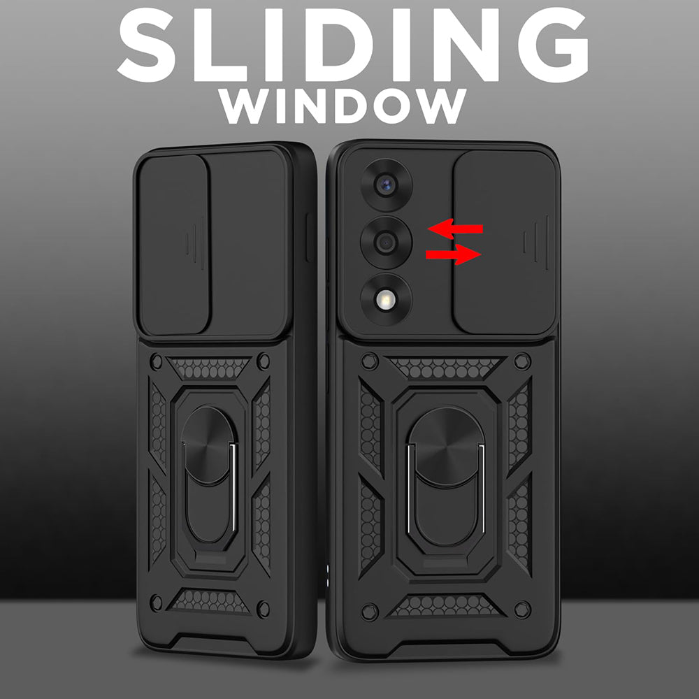 Husa pentru OnePlus Nord 5, Techsuit, CamShield, Neagra