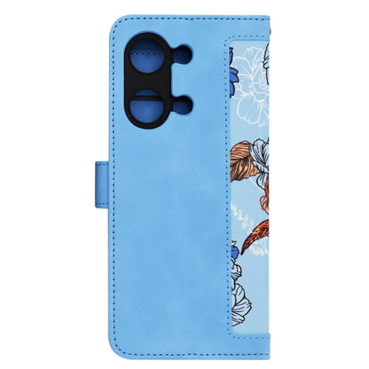 Husa pentru OnePlus Nord 3, Techsuit, FlipCraft, Bleu