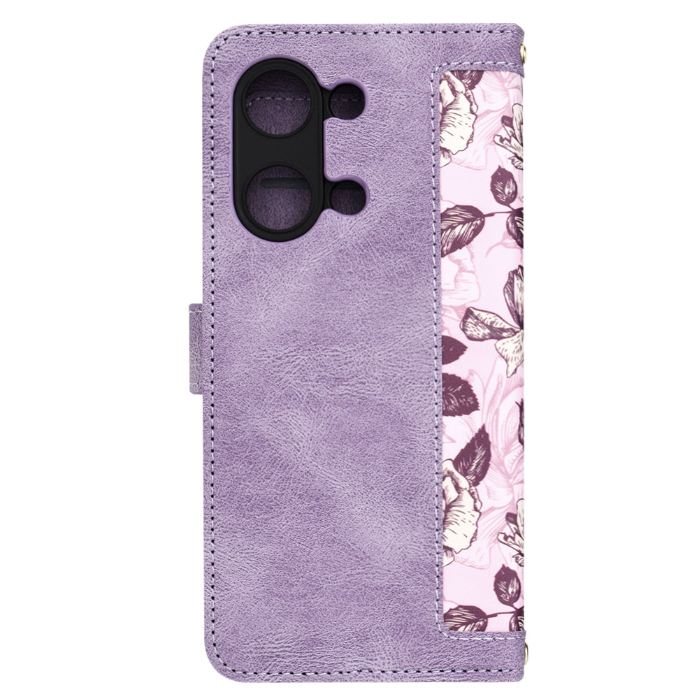 Husa pentru OnePlus Nord 3, Techsuit, FlipCraft, Mov