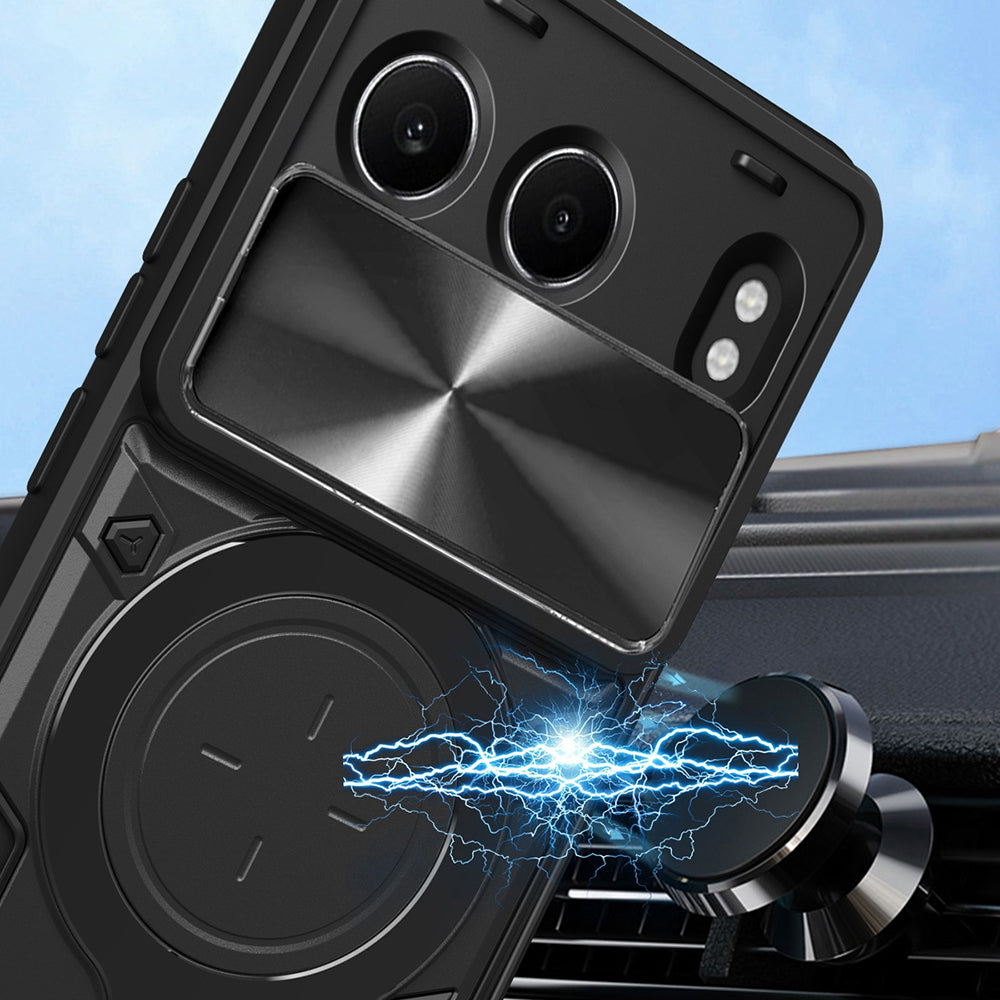 Husa pentru OnePlus Nord 4, Techsuit, CamGuard Pro, Albastra