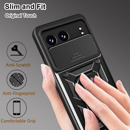 Husa pentru OnePlus Nord 4, Techsuit, CamShield, Neagra