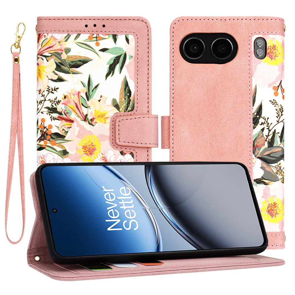 Husa pentru OnePlus Nord 4, Techsuit, FlipCraft, Roz