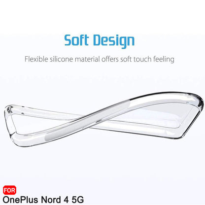 Husa pentru OnePlus Nord 4, Techsuit, Shockproof Clear, Transparenta