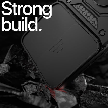 Husa pentru OnePlus Nord 5, Techsuit, CamShield, Neagra