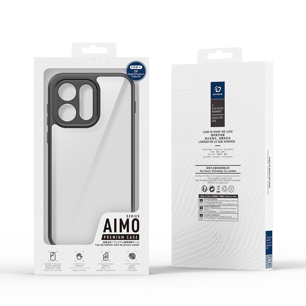 Husa pentru OnePlus Nord 6, DUX DUCIS, Aimo, Neagra