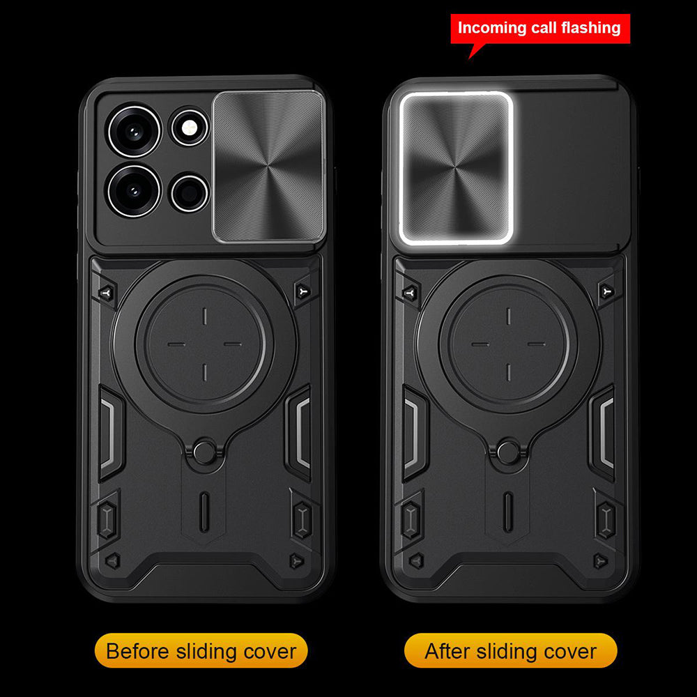 Husa pentru OnePlus Nord 6, Techsuit, CamGuard Pro, Albastra