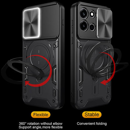 Husa pentru OnePlus Nord 6, Techsuit, CamGuard Pro, Albastra