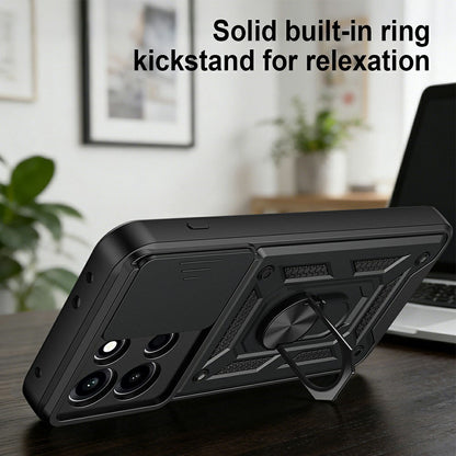 Husa pentru OnePlus Nord 6, Techsuit, CamShield, Albastra