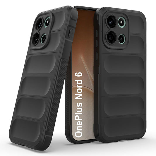 Husa pentru OnePlus Nord 6, Techsuit, Magic Shield, Neagra
