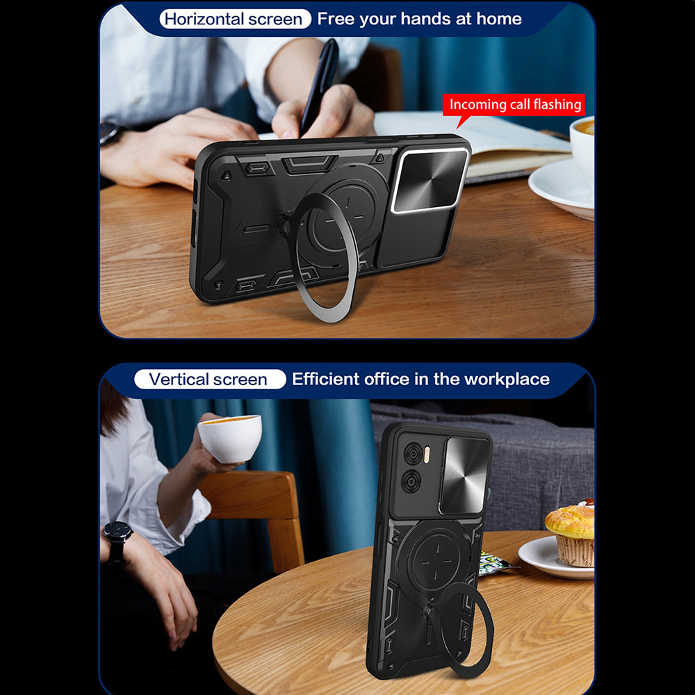 Husa pentru OnePlus Nord CE4 Lite, Techsuit, CamGuard Pro, Rosie