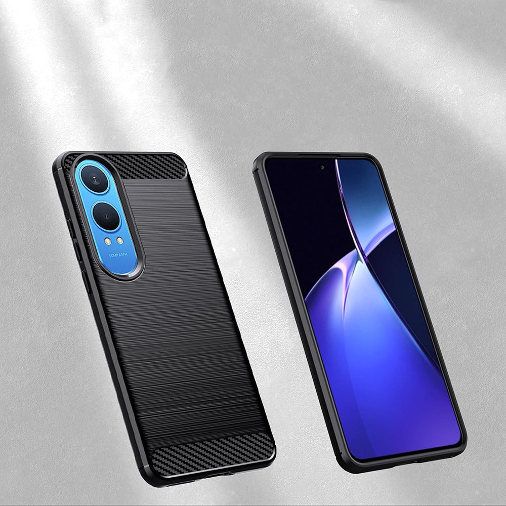Husa pentru OnePlus Nord CE4 Lite, Techsuit, Carbon, Albastra