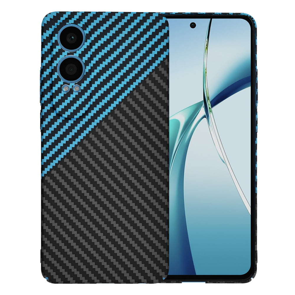 Husa pentru OnePlus Nord CE4 Lite, Techsuit, Carbonite FiberShell, Neagra Bleu