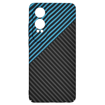 Husa pentru OnePlus Nord CE4 Lite, Techsuit, Carbonite FiberShell, Neagra Bleu