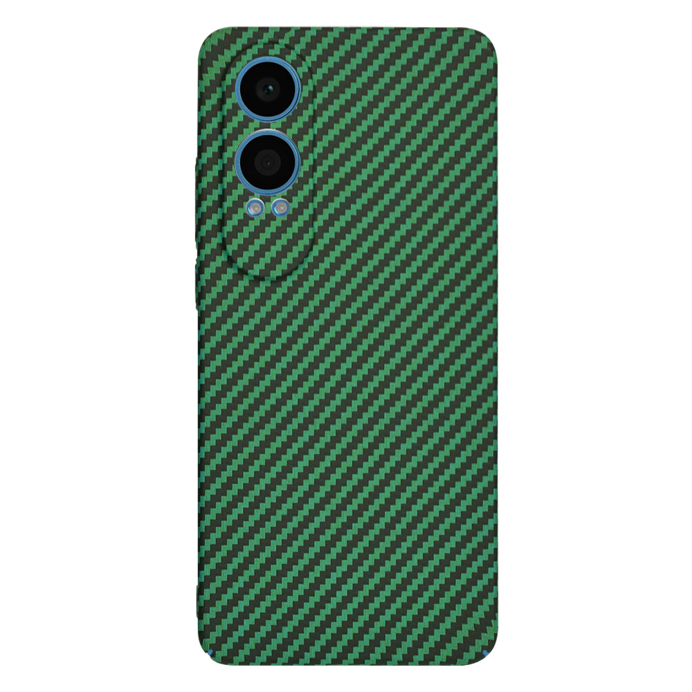 Husa pentru OnePlus Nord CE4 Lite, Techsuit, Carbonite FiberShell, Verde