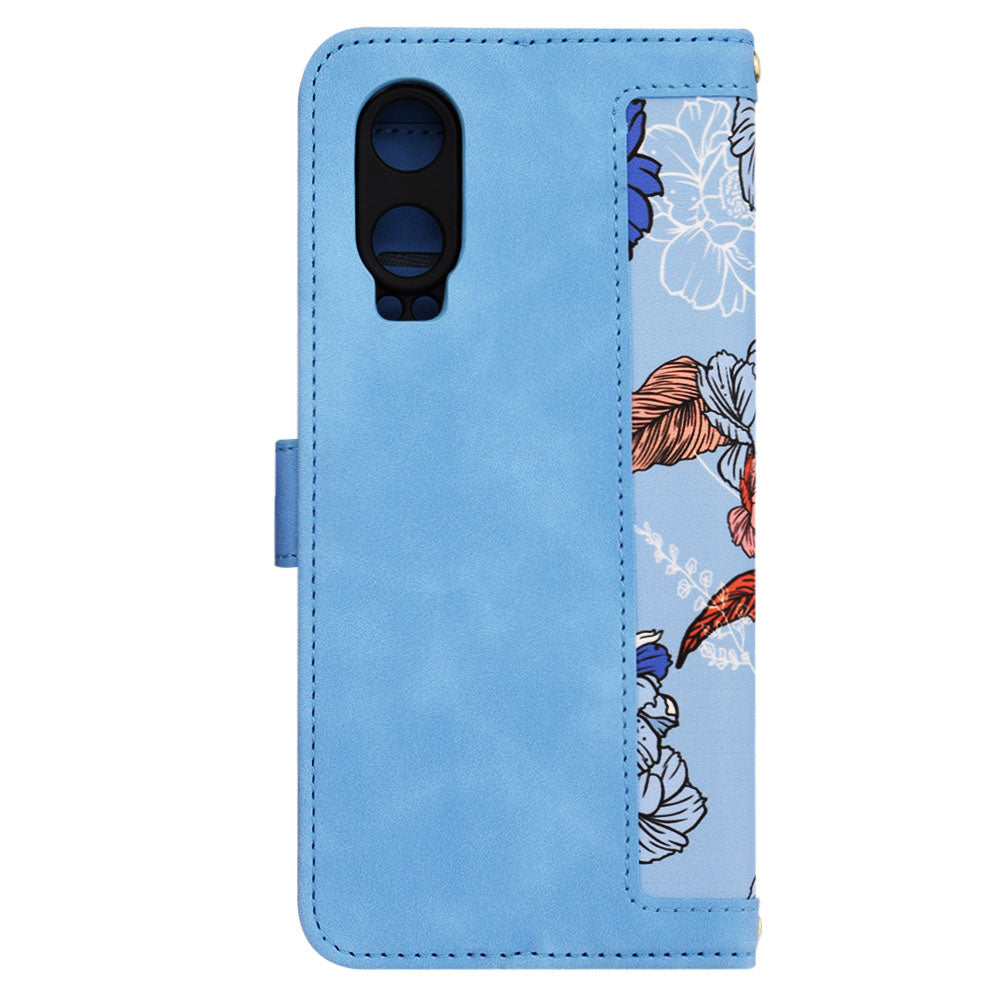 Husa pentru OnePlus Nord CE4 Lite, Techsuit, FlipCraft, Bleu