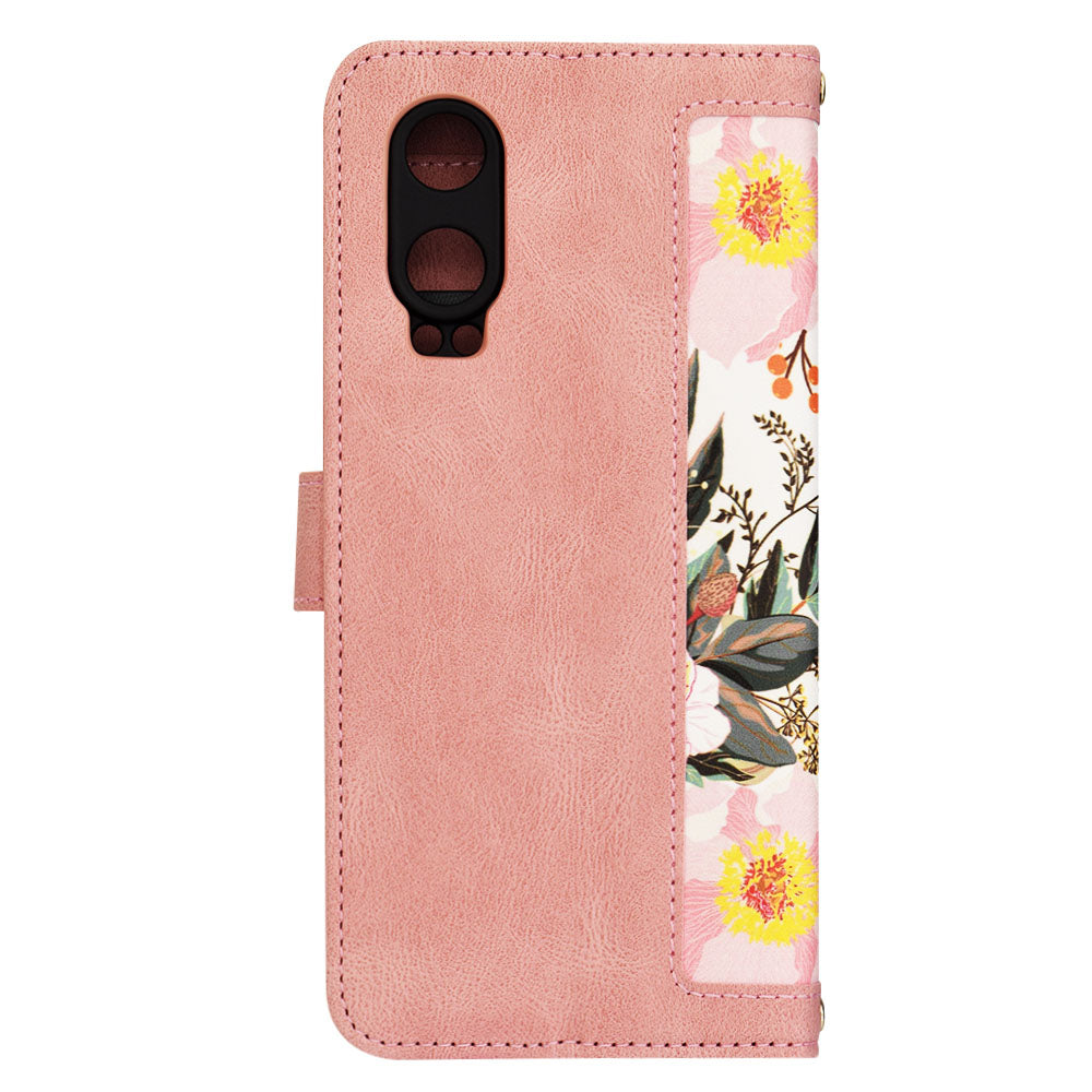 Husa pentru OnePlus Nord CE4 Lite, Techsuit, FlipCraft, Roz