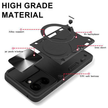 Husa pentru OnePlus Nord CE5, Techsuit, CamGuard Pro, Neagra