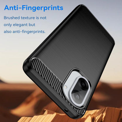 Husa pentru OnePlus Nord CE5, Techsuit, Carbon, Neagra