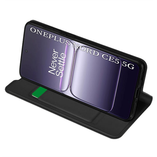 Husa pentru OnePlus Nord CE5, Techsuit, Magskin Book, Neagra