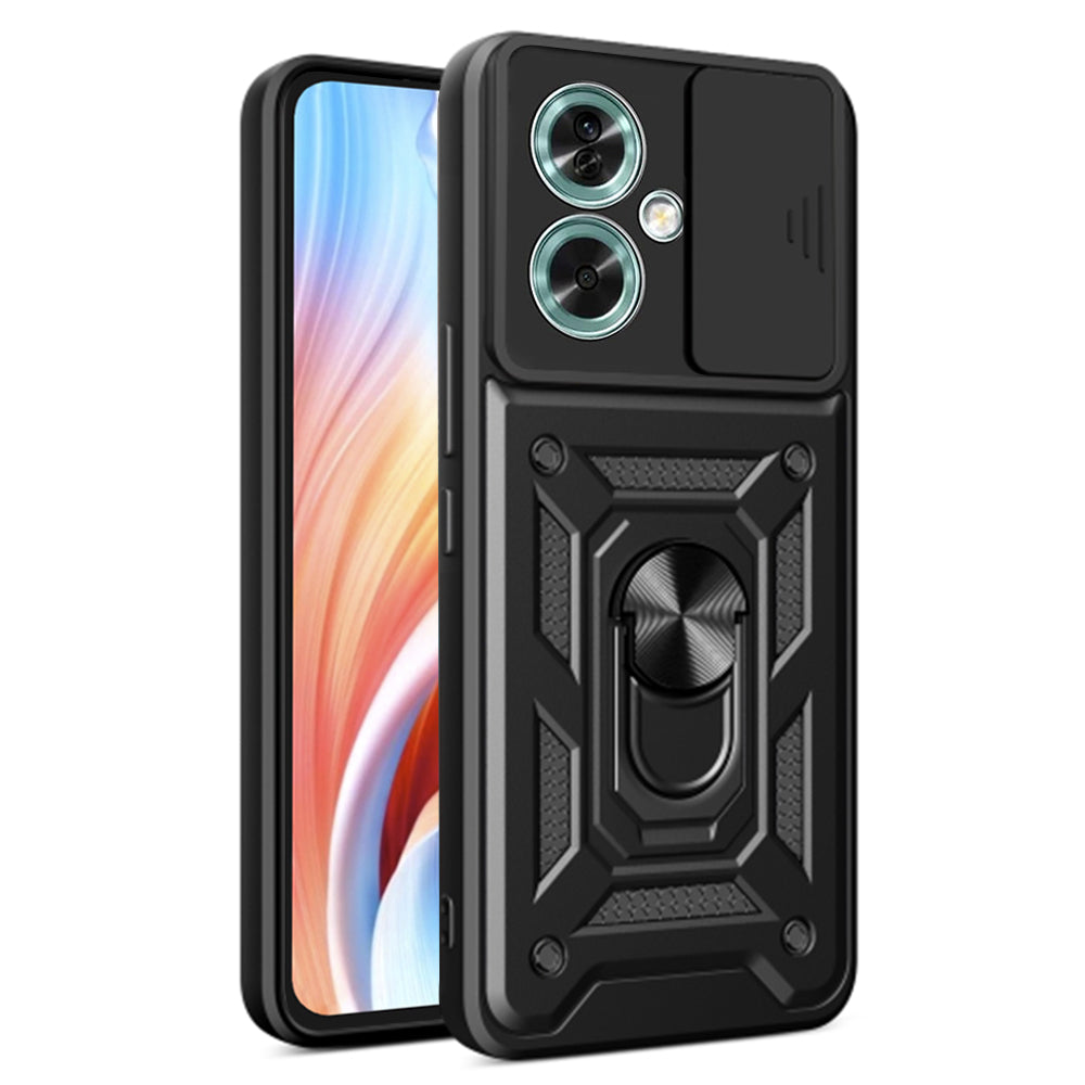 Husa pentru OnePlus Nord N30 SE / Oppo A79, Techsuit, CamShield, Neagra