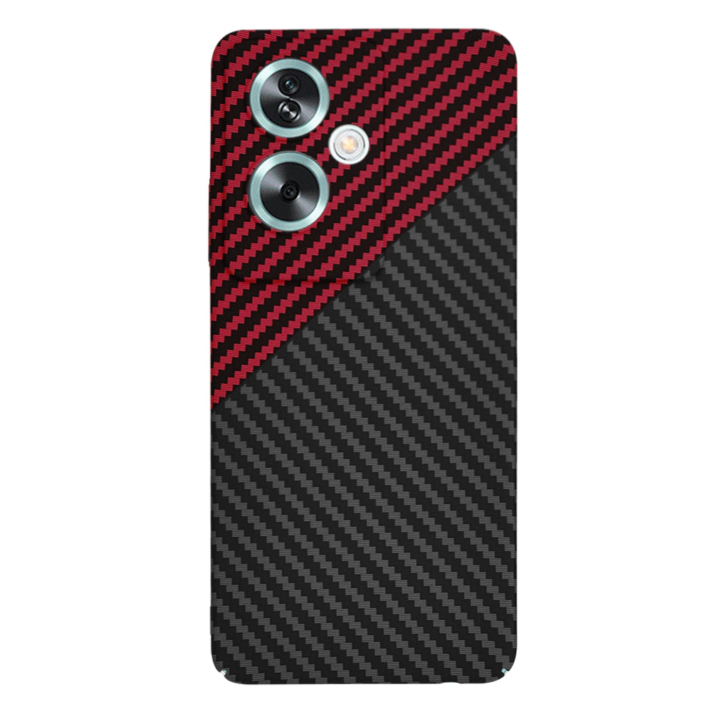 Husa pentru OnePlus Nord N30 SE / Oppo A79, Techsuit, Carbonite FiberShell, Neagra Rosie