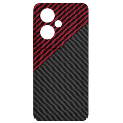 Husa pentru OnePlus Nord N30 SE / Oppo A79, Techsuit, Carbonite FiberShell, Neagra Rosie