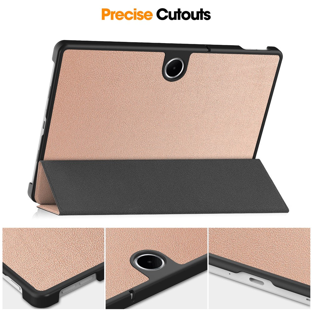 Husa pentru OnePlus Pad Lite / Oppo Pad SE, Techsuit, FoldPro, Roz Aurie