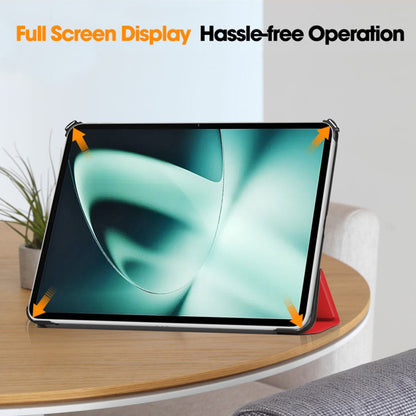 Husa pentru OnePlus Pad, Techsuit, FoldPro, Rosie