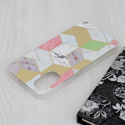 Husa pentru Oppo A17, Techsuit, Marble, Mov