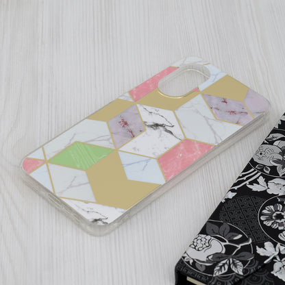Husa pentru Oppo A17, Techsuit, Marble, Mov