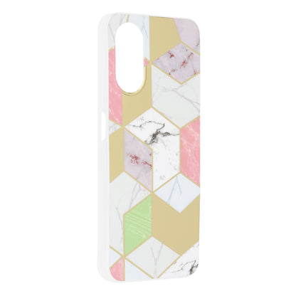 Husa pentru Oppo A17, Techsuit, Marble, Mov