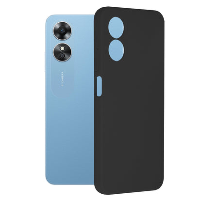 Husa pentru Oppo A17, Techsuit, Soft Edge, Neagra