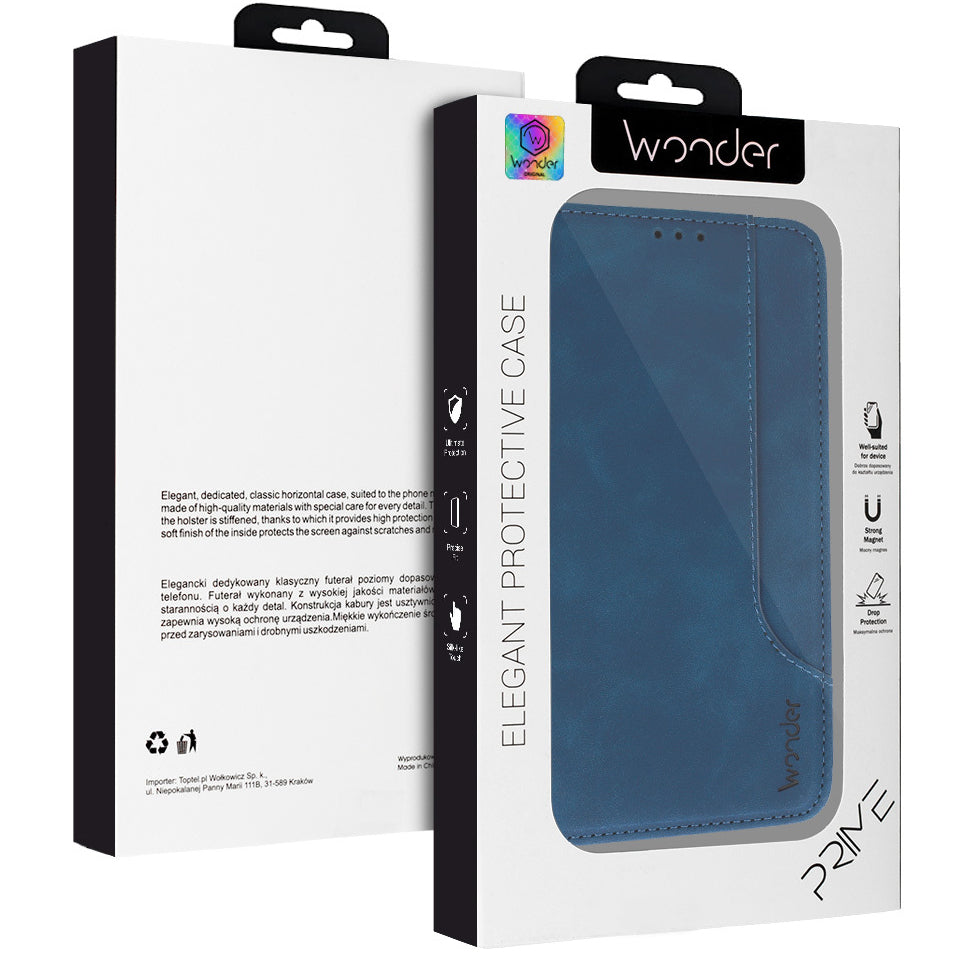 Husa pentru Oppo A18 / A38, Wonder, Prime, Bleumarin