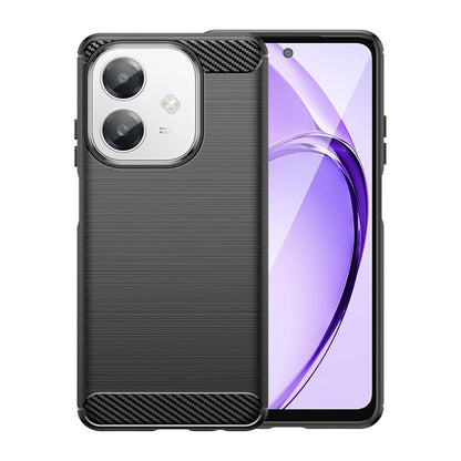 Husa pentru Oppo A3 4G / A3, Techsuit, Carbon, Neagra