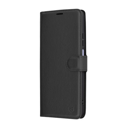 Husa pentru Oppo A3 4G / A3, Techsuit, Leather Folio, Neagra