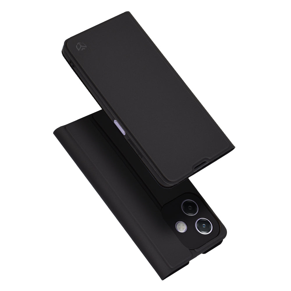 Husa pentru Oppo A3 4G / A3, Techsuit, Magskin Book, Neagra