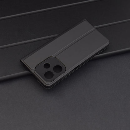 Husa pentru Oppo A3 4G / A3, Techsuit, Magskin Book, Neagra