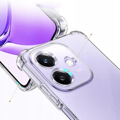 Husa pentru Oppo A3 4G, Techsuit, Shockproof Clear, Transparenta