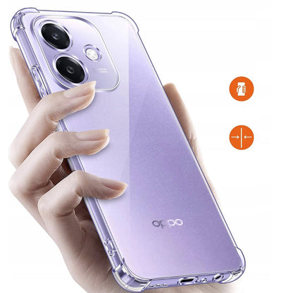 Husa pentru Oppo A3 4G, Techsuit, Shockproof Clear, Transparenta