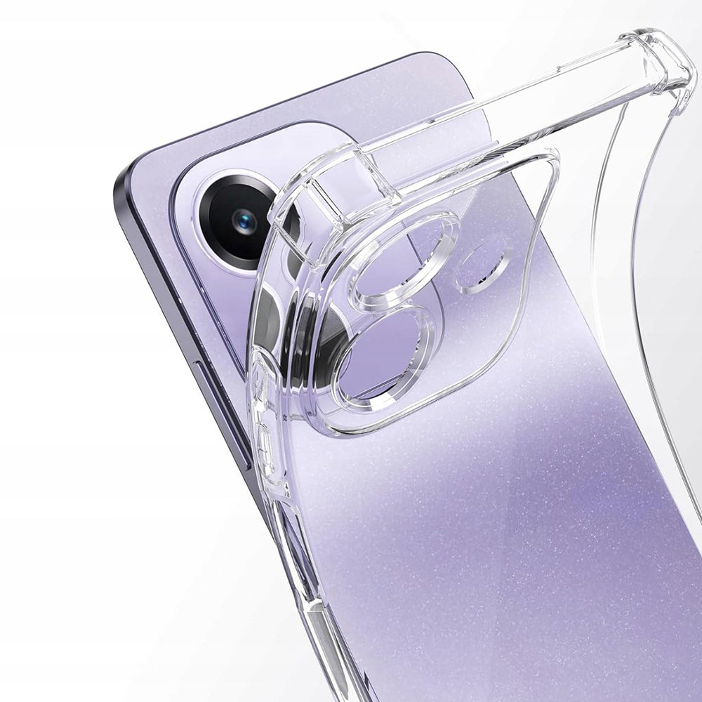 Husa pentru Oppo A3 4G, Techsuit, Shockproof Clear, Transparenta