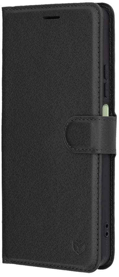 Husa pentru Oppo A5 Pro 4G / A5 Pro, Techsuit, Leather Folio, Neagra