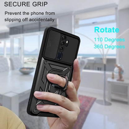 Husa pentru Oppo A5 4G, Techsuit, CamShield, Neagra