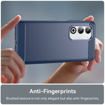Husa pentru Oppo A5 4G, Techsuit, Carbon, Albastra